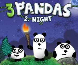 3 Panda Gece Macerası