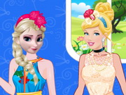 Elsa ve Sinderella Güzellik Yarışması