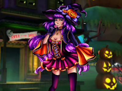 Halloween Cadı Giydir