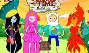 Adventure Time Karakterlerini Giydir