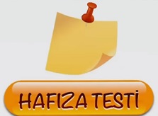 Küçükler ile Büyükler Hafıza Testi