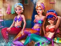 Deniz Kızları Sauna Keyfi