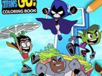 Teen Titans Go Boyama