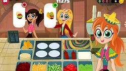 DC Super Hero Girls Dürüm Yarışması