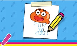 Gumball Darwin Nasıl Çizilir