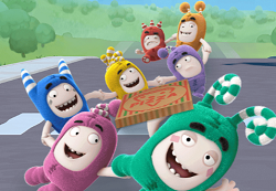 Oddbods Pizza Koşusu