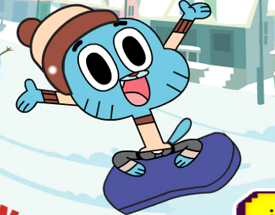 Gumball Downhill Dash Oyunu