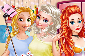 Ariel, Elsa ve Rapunzel Çalışma Arkadaşı