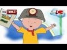 Caillou Akvaryum inceliyor