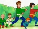 Caillou Karate Yapmayı Deniyor