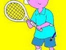 Caillou Kayu Tenis