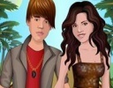 Justin ve Selena Giydirme