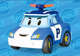 Robocar Poli Boyama